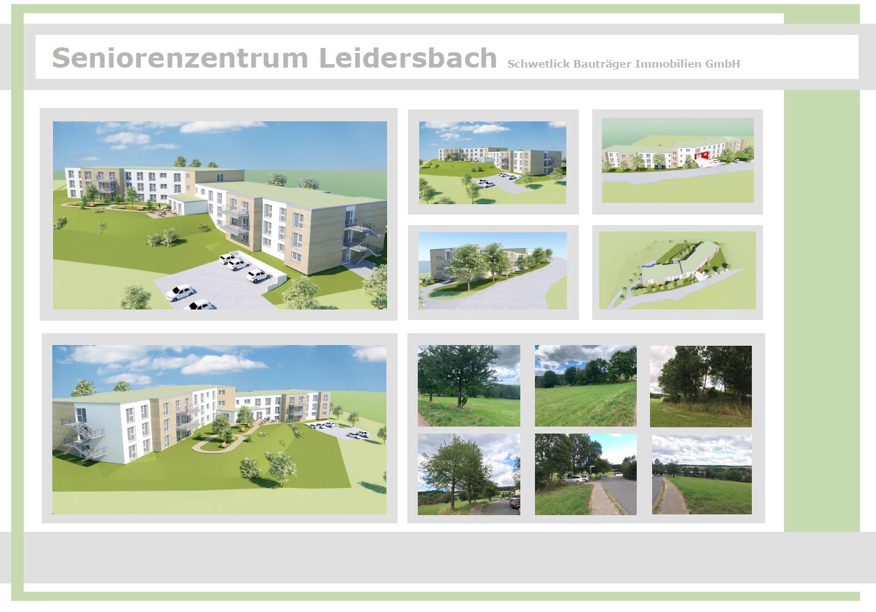 Seniorenzentrum Leidersbach   3D Ansichtsplan